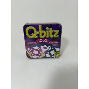 MindWare Q-bitz Solo Magenta Visual Dexterity Game New Sealed 16 Wooden Cubes